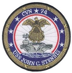 Нашивка USS JOHN C. STENNINS CVN-74