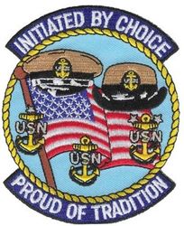 Нашивка CPO Initiated By Choice Proud of Tradition Patch