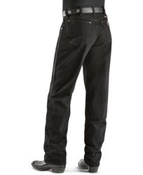Джинсы Wrangler 31MWZWK Relaxed Fit Cowboy Cut Jeans - Shadow Black