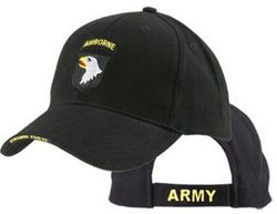 Бейсболка Airborne Army Black Cap