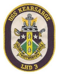 Нашивка USS Kearsarge LHD-3