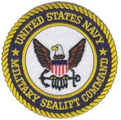 Нашивка MILITARY SEALIFT COMMAND PATCH (4")