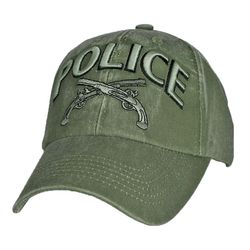 Бейсболка Police with Crossed Pistols Cap