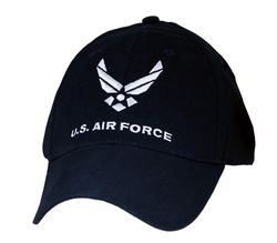 Бейсболка US Air Force With Logo Cap - Dark Navy