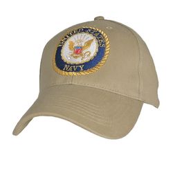 Бейсболка United States Navy Emblem Khaki Cap