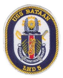 Нашивка USS BATAAN LHD 5