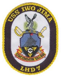 Нашивка USS IWO JIMA LHD-7