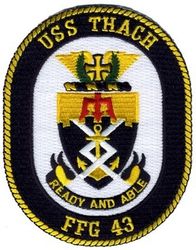 Нашивка USS THACH FFG-43
