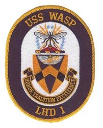 Нашивка USS WASP LHD 1
