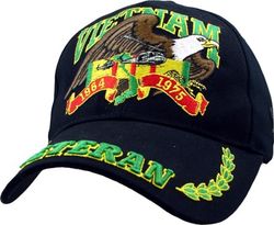 Бейсболка Vietnam Veteran With Eagle Cap